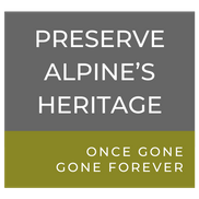 Preserve Alpine's Heritage